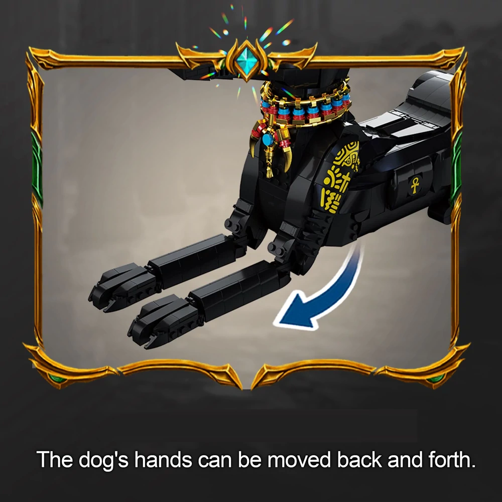 [Pre-sale] DK 7066 EGYPTIAN PHARAOH DOG Creator Expert