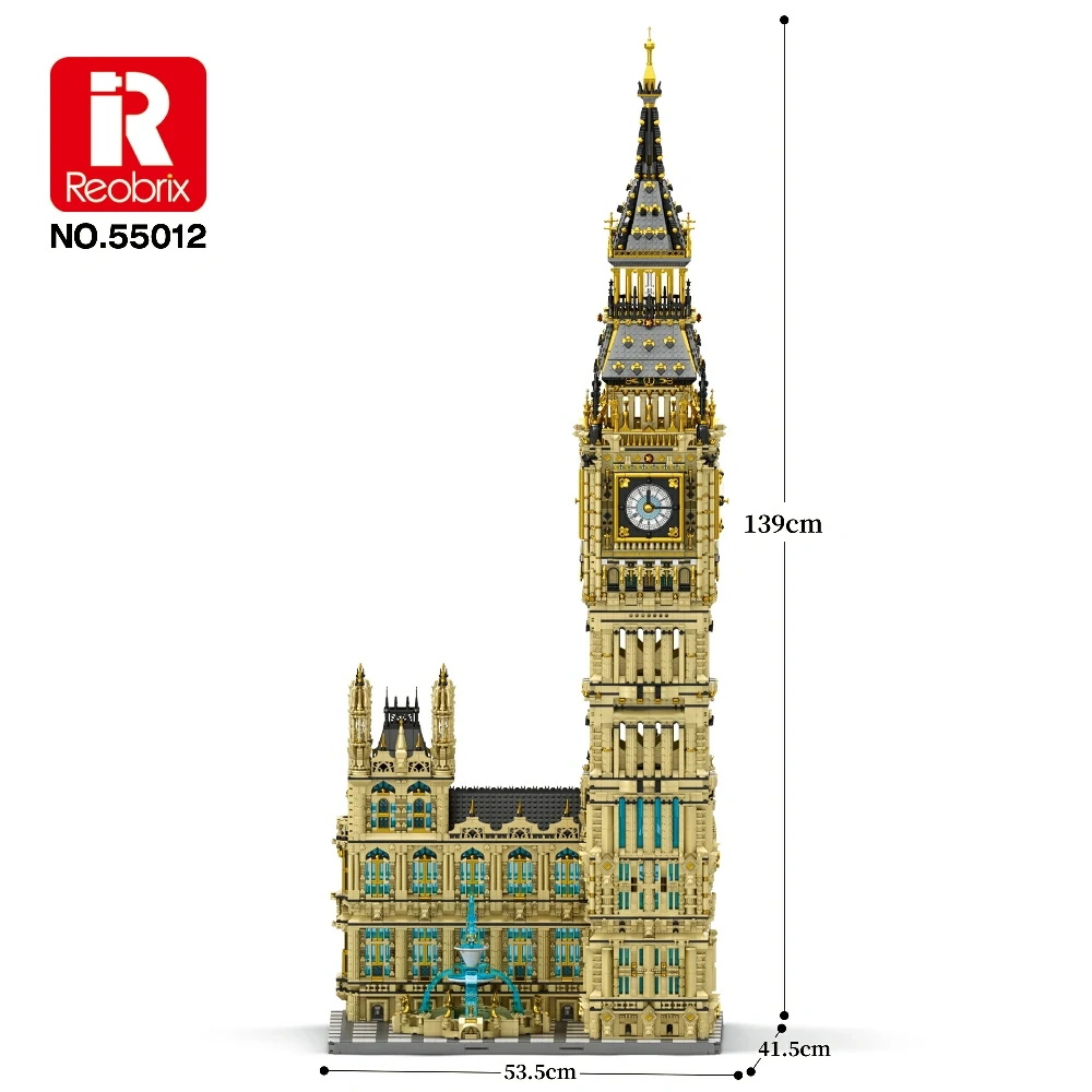 Reobrix 55012 THE CLOCK TOWER Modular Buildings