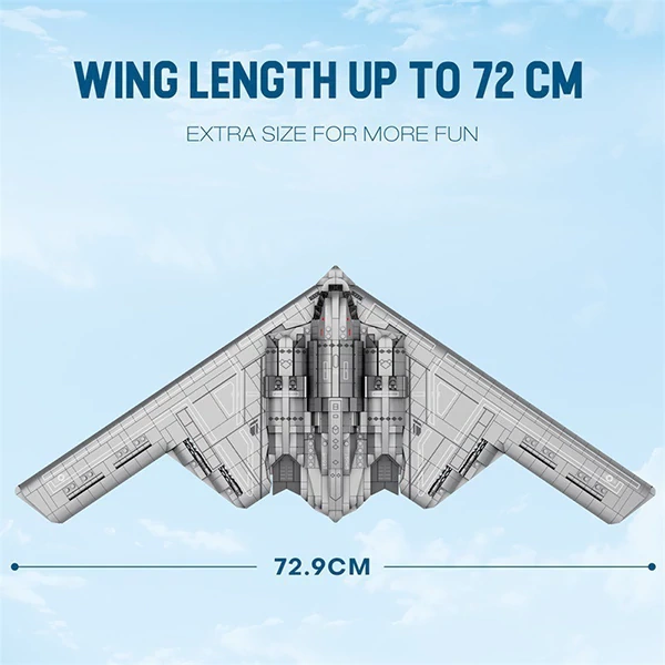 [Pre-sale] Reobrix 33038 STEALTH AND STRATEGIC BOMBER Military