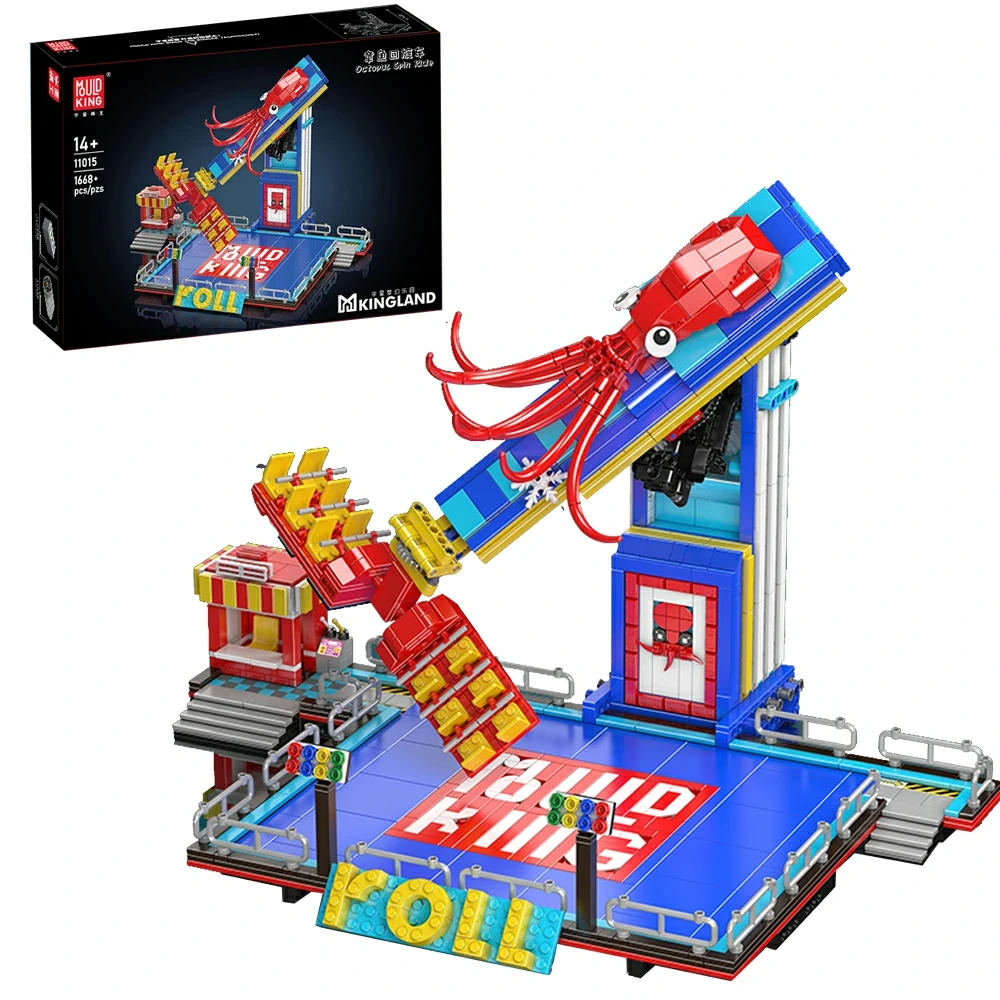 MouldKing 11015 Octopus Spin Ride Creator Expert