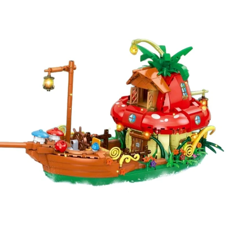 [Mini Micro Bricks] ZHEGAO Dreamland Mushroom Creator Expert