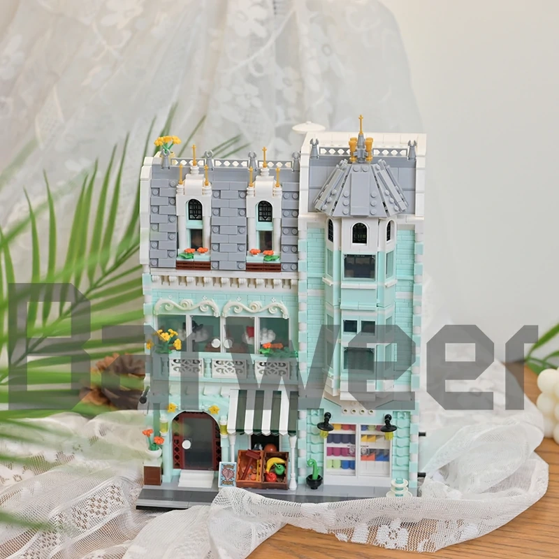 [Mini Micro Bricks] JiQing JQ10003 Grocery Store Modular Buildings