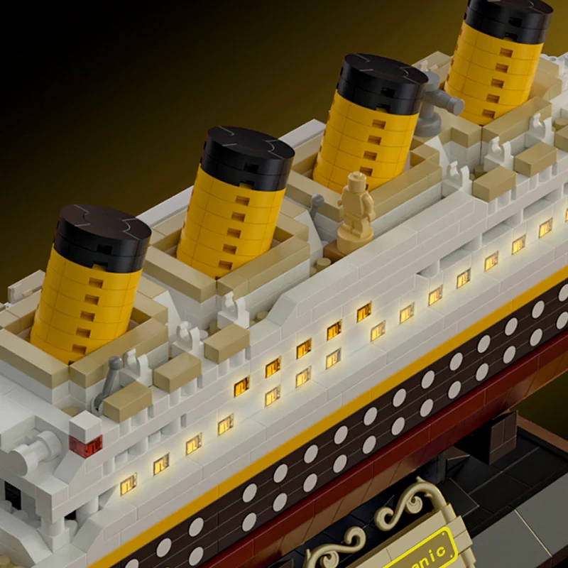 [Mini Micro Bricks] YKO P3122 Titanic Cruise Ship Movie
