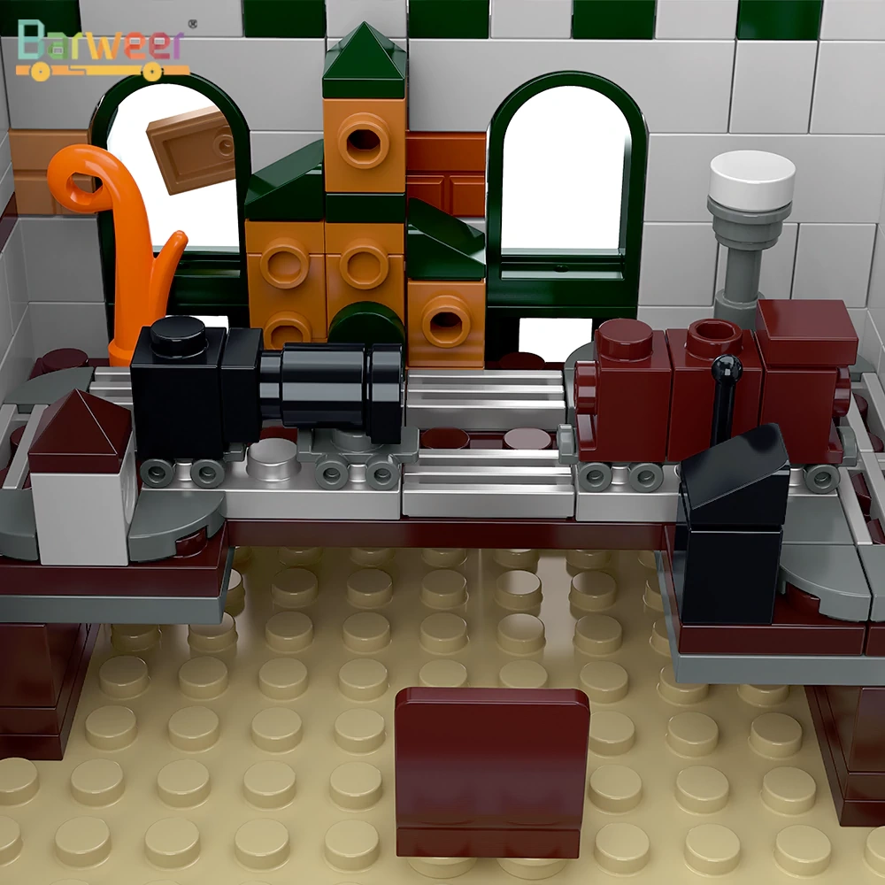 Barweer BWR005 Spooky Manor Building The Addams Family Modular Buildings