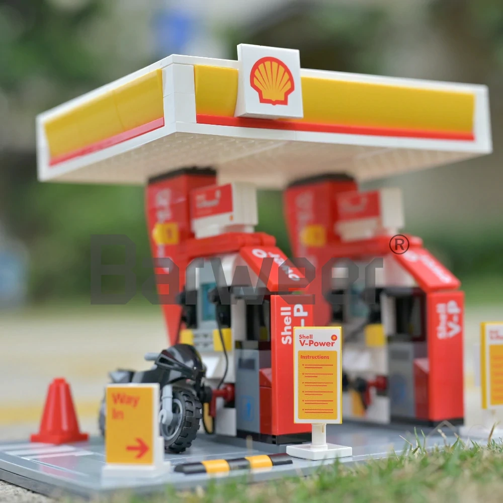 CaDA Shell Gas Station Series Creator Expert