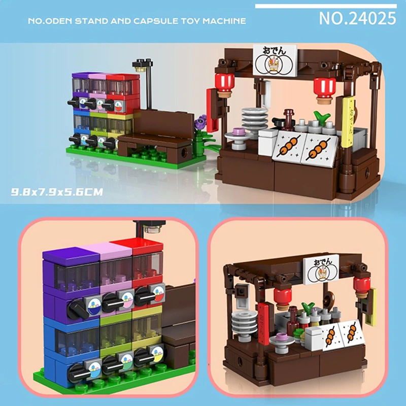 MouldKing MINI TOP 10 CREATIVE SMALL STORES Modular Buildings