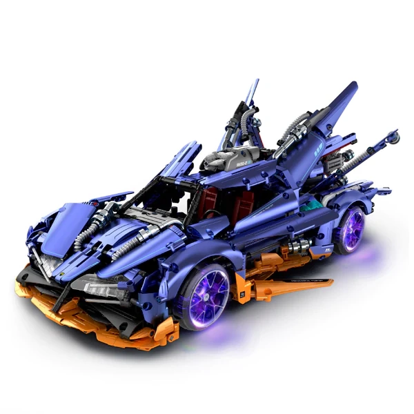 ノヴァクロスドラゴノイド、ミンクスエルフィン、マスターイングラム　セット LEGO MOC IM.Master 9830-2 1:10 Apollo Drift Supercar Technic