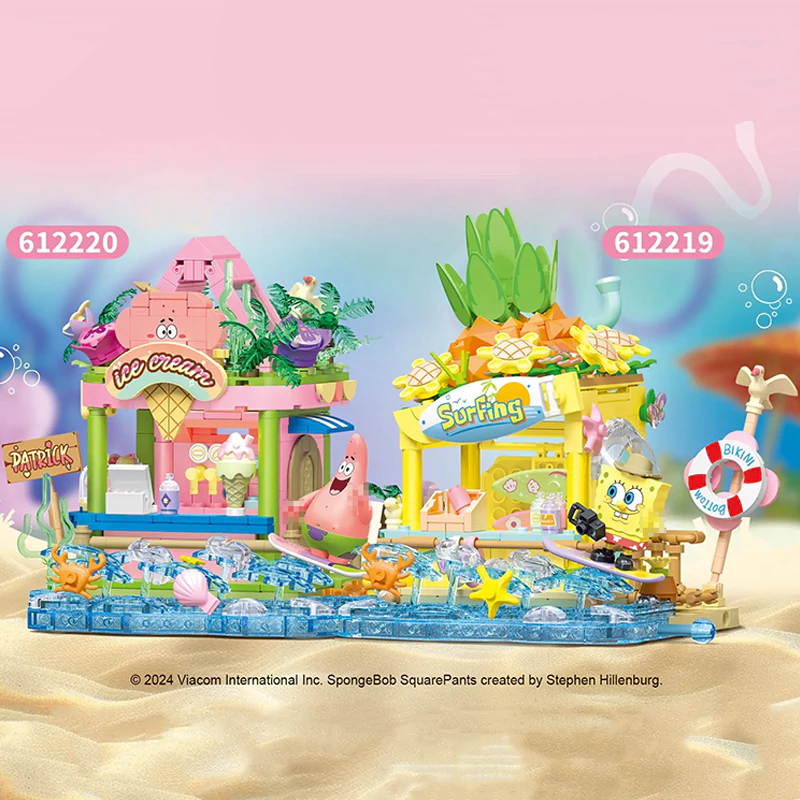 SEMBO SpongeBob SquarePants Beach Collection Movie & Game