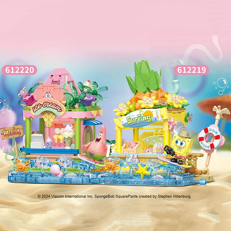 [Pre-sale] SEMBO SpongeBob SquarePants Beach Collection Movie & Game