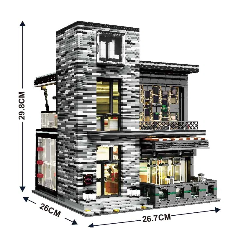 MouldKing 16042S The Bar Modular Buildings