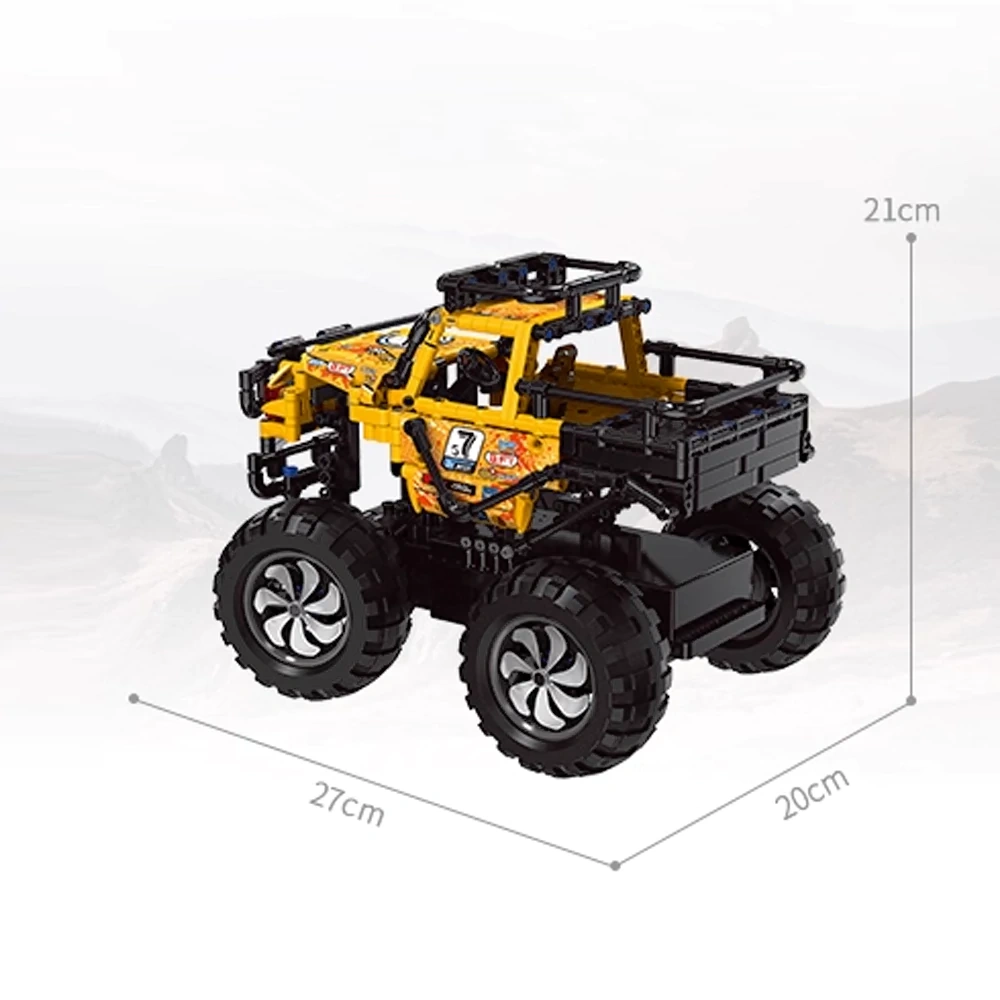 XINGBAO XB-22003 Yellow Off-Road Vehicle Technic