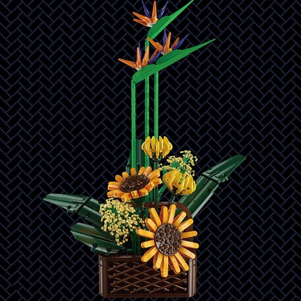 MouldKing 10024S Flower World：Birds Of Paradise Creator Expert