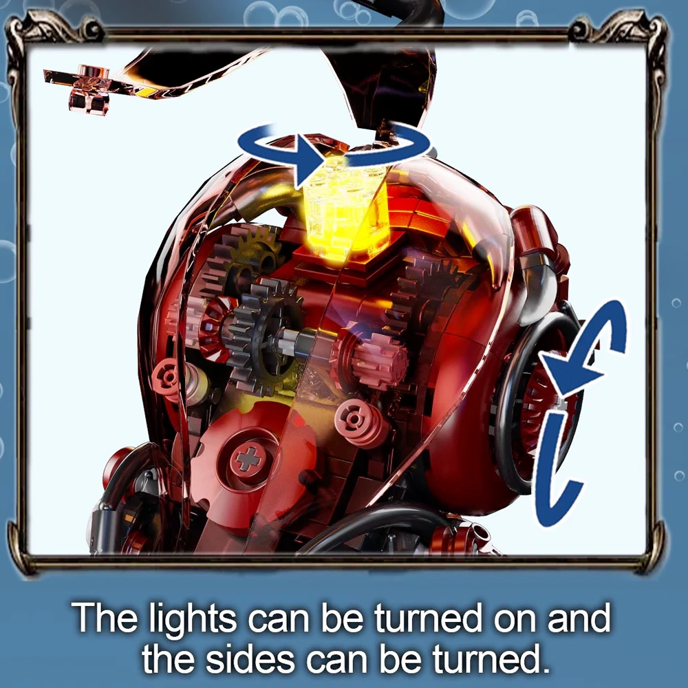 [Pre-sale] DK 7062 Mechanical Octopus Creator Expert