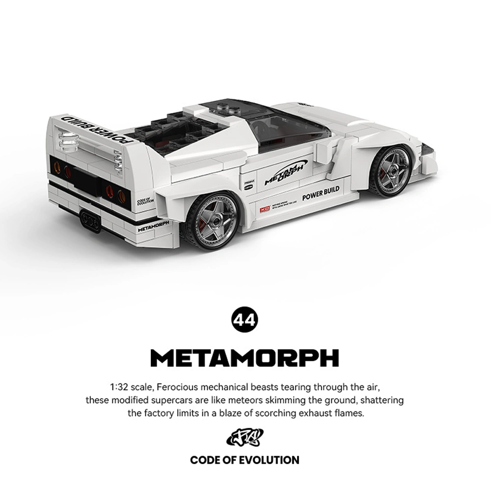 PowerBlock PB8844 METAMORPH F40 Sports Car Technic