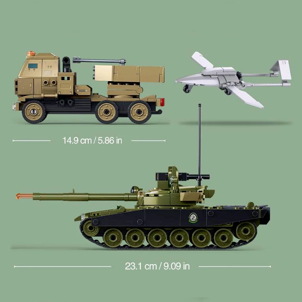 Sluban Military Vehicles Series Military