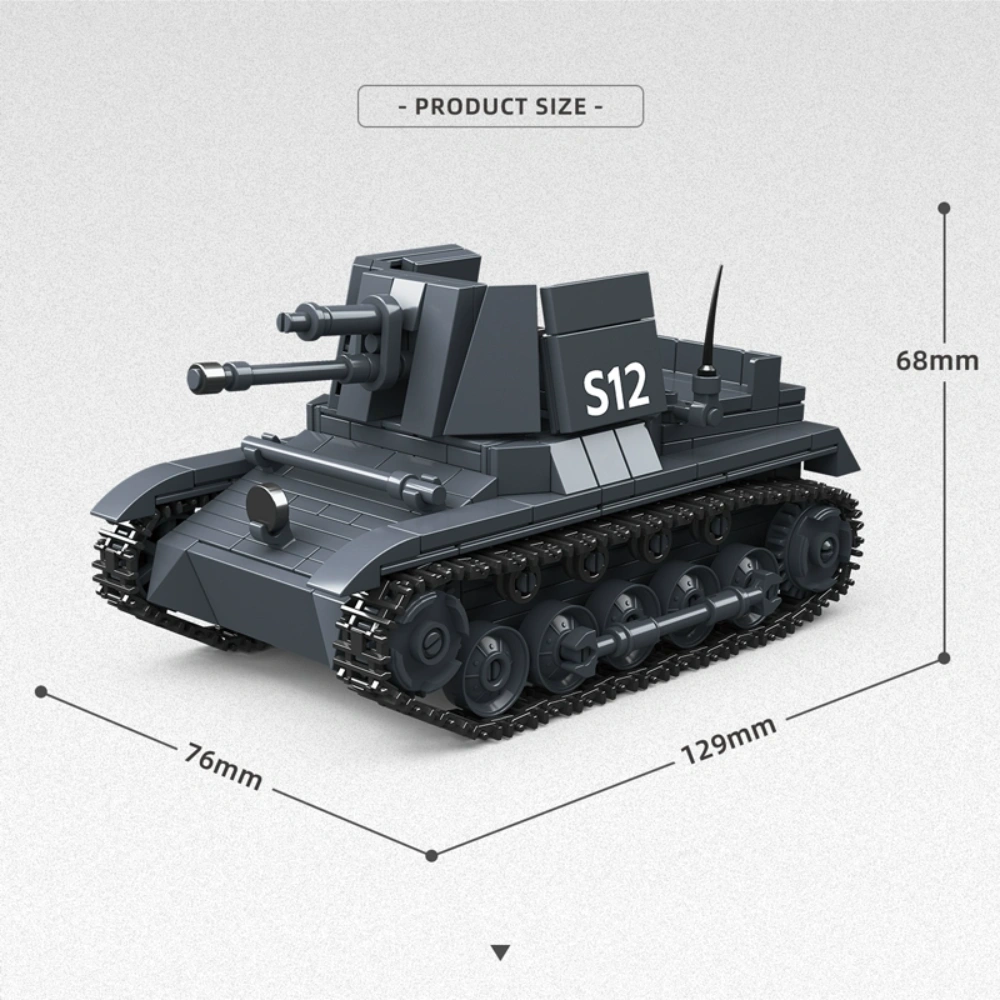 ThirdParty 300004 Panzerjager I Tank Military