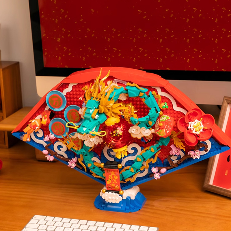 Pantasy 18010 Spring Festival three-dimensional fan Chinese Culture