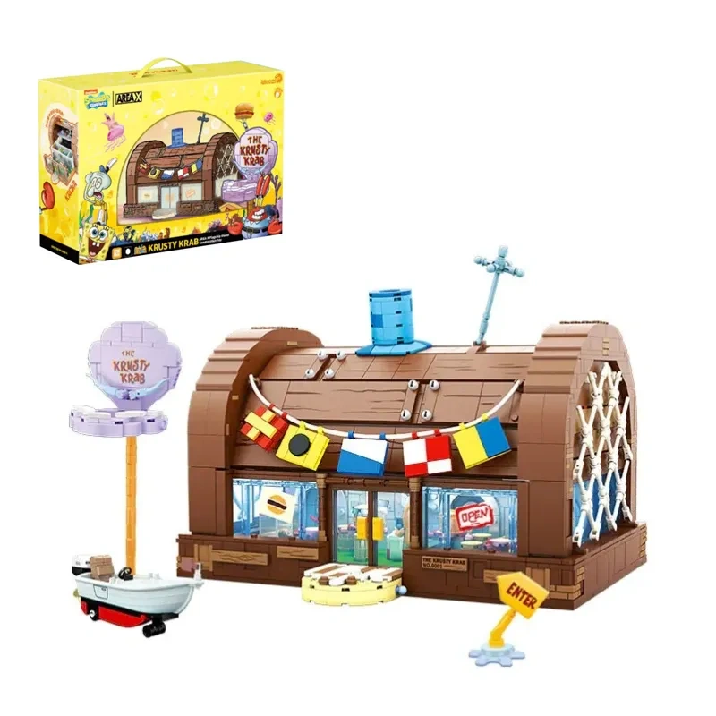 [Deal] AREA-X AB0027 SpongeBob SquarePants The Krusty Krab Restaurant Movie & Game