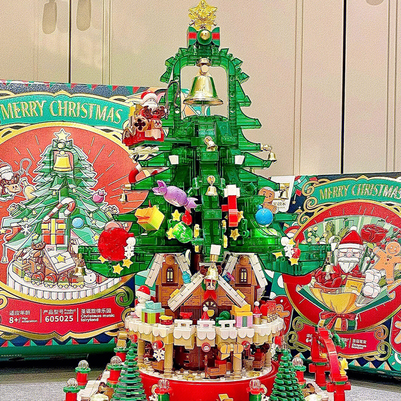 SEMBO 605025 Creator Christmas Music Fairyland Building Blocks