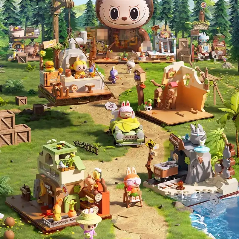 POP MART LABUBU THE MONSTERS FOREST SECRET BASE 2.0 Game