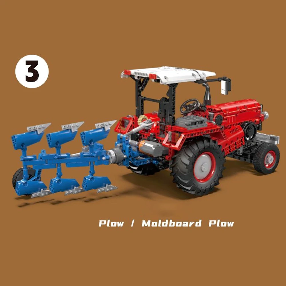 MouldKing 17064 Agricultural Tractor Technic