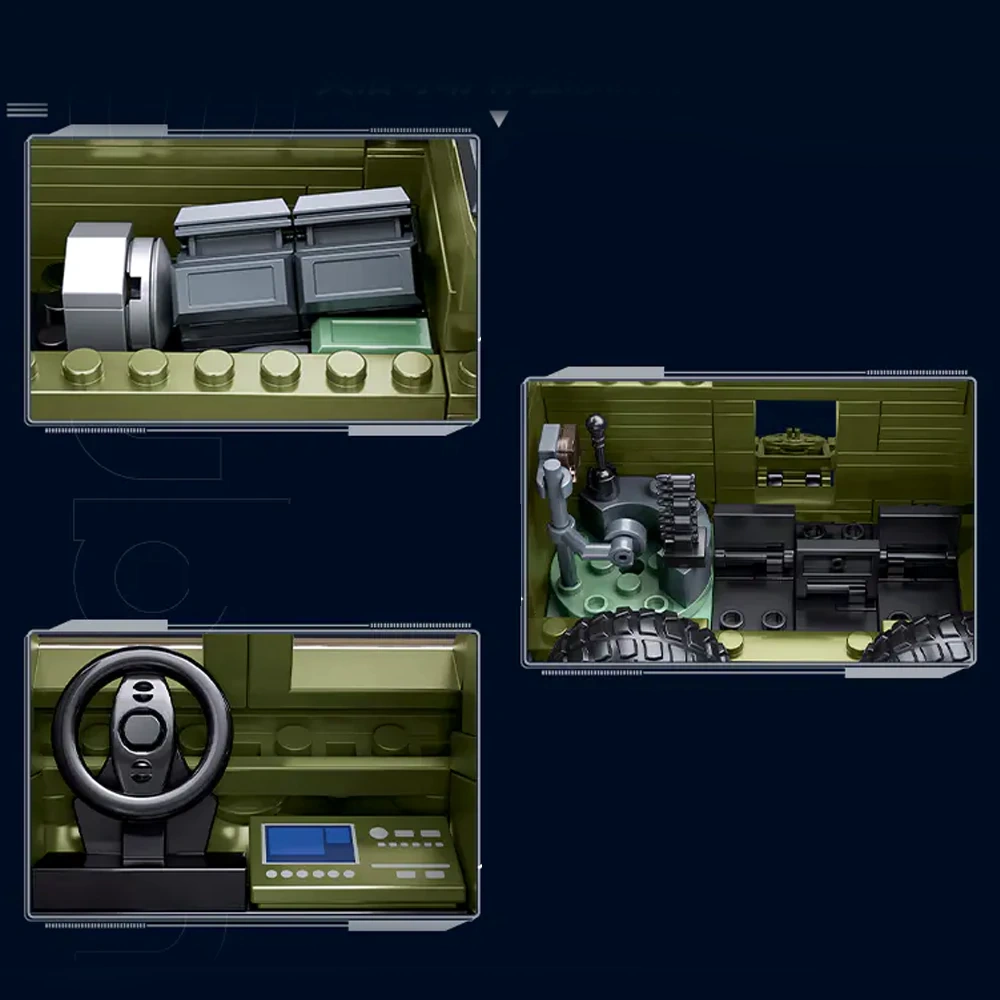 Sluban Military Vehicles Series Military