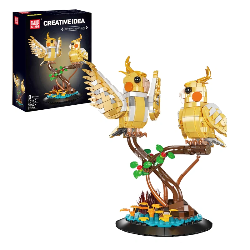 MouldKing 10150 Black Capped Lory Creator Expert