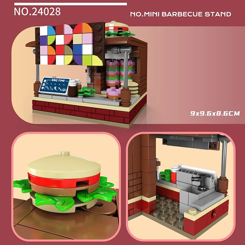 MouldKing MINI TOP 10 CREATIVE SMALL STORES Modular Buildings