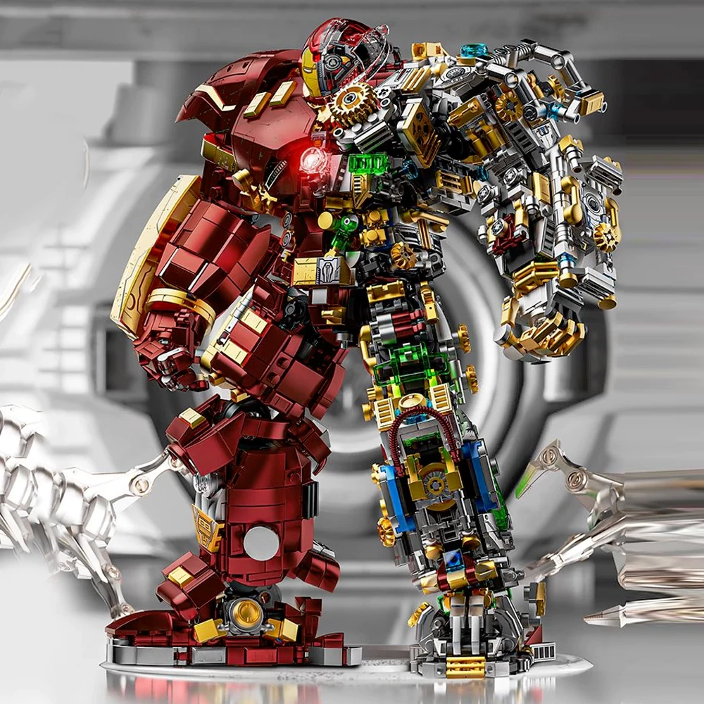 Leyi 76109 Semi Mechanical Hulkbuster Movie