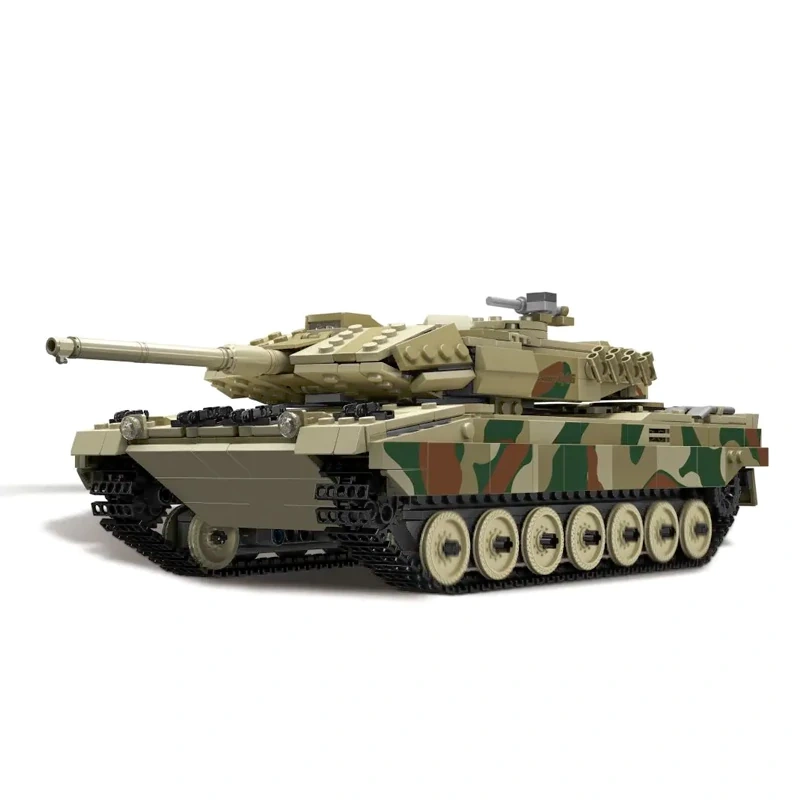 [With Motor] MouldKing 20020S Leopard 2 Tank Military
