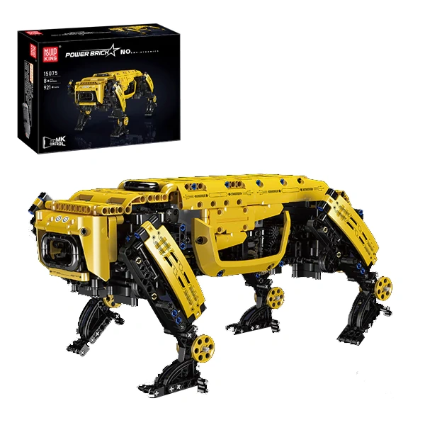 [With Motor] MouldKing 15075S Power Mechanical Dog Technic