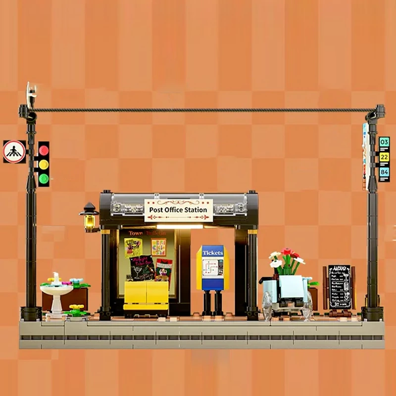 FunWhole L9084 Heritage Tram And Station Technic