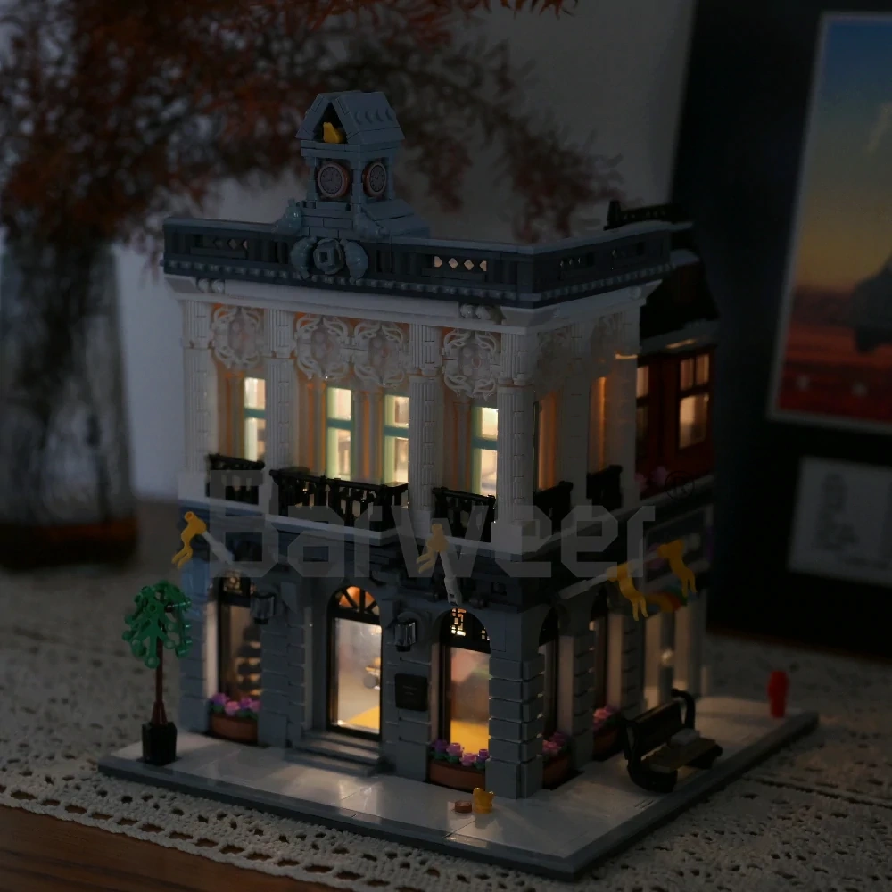 [Mini Micro Bricks] JiQing JQ10004 Bank Modular Buildings