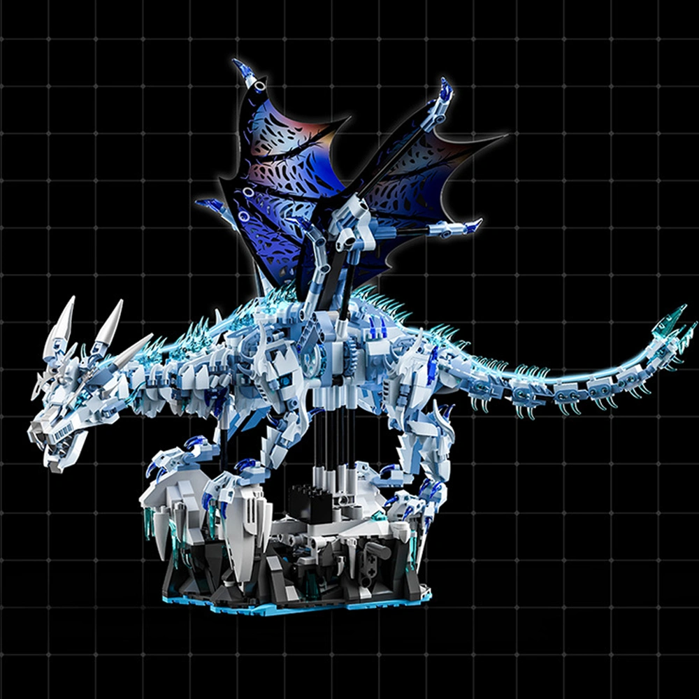 MJI 13093 The Dark lce Dragon Monster Dinosaur