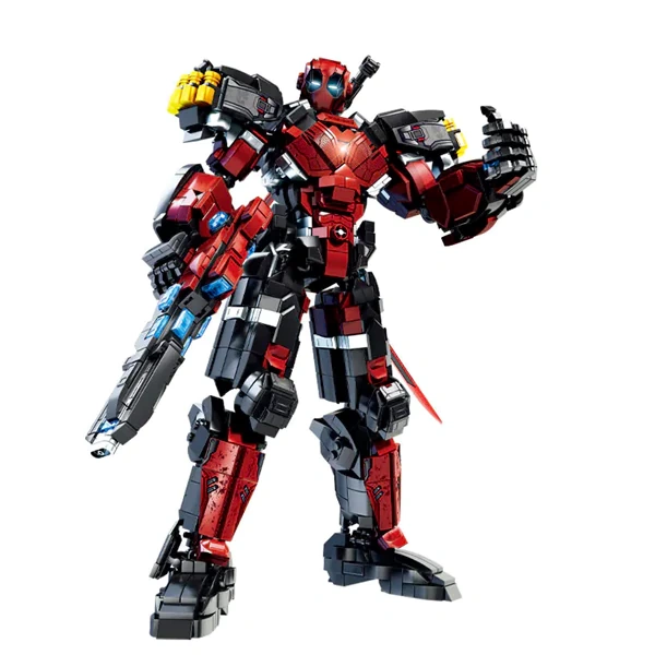LY 76107 Deadpool Mecha Super Heroes