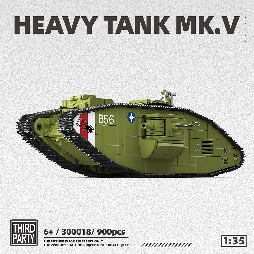 ThirdParty 300018 Heavy Tank MK.V Military