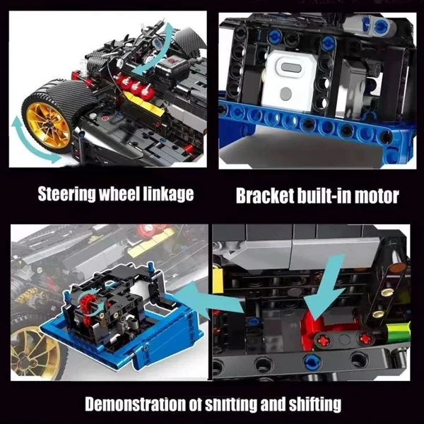 CBOX JD020 Science Fiction Motorcycle Technic