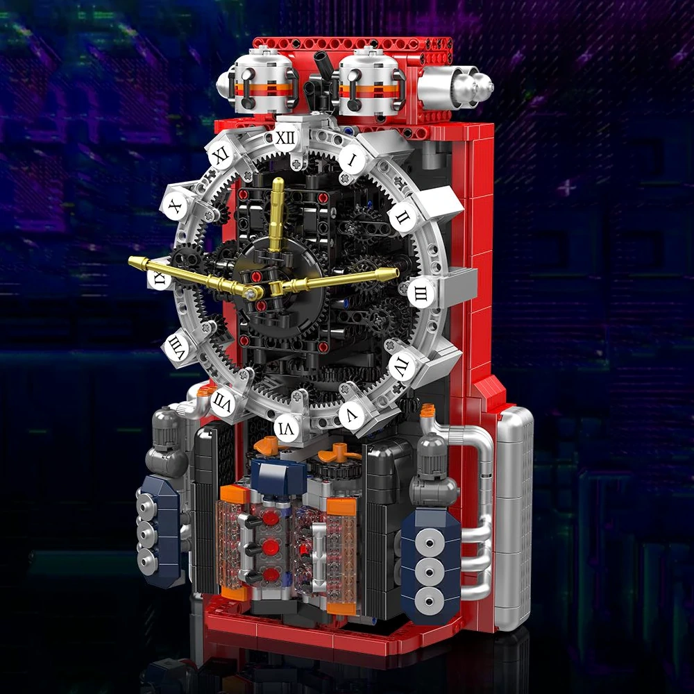 MouldKing 10187 ENGINE CLOCK Technic