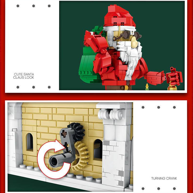 Reobrix 66001 Santa Coming Christmas
