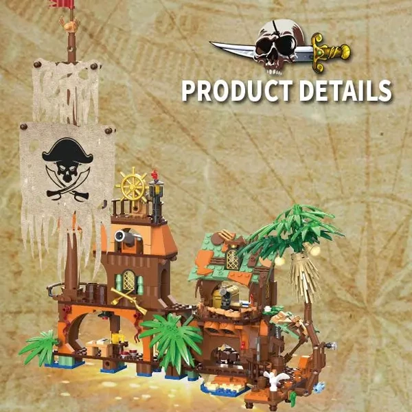 [Pre-sale] Free Tribe 31002 Pirte Fortune Harbor Historical