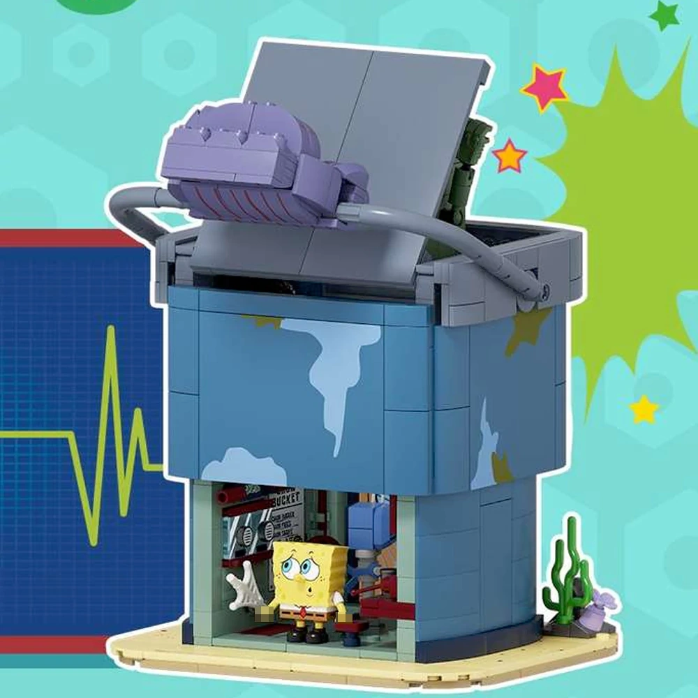 AREA-X AB0086 Plankton's  Chum Bucket Spongebob Movie