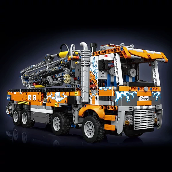 MouldKing 19014S Pneumatic Concrete Pump Truck Technic
