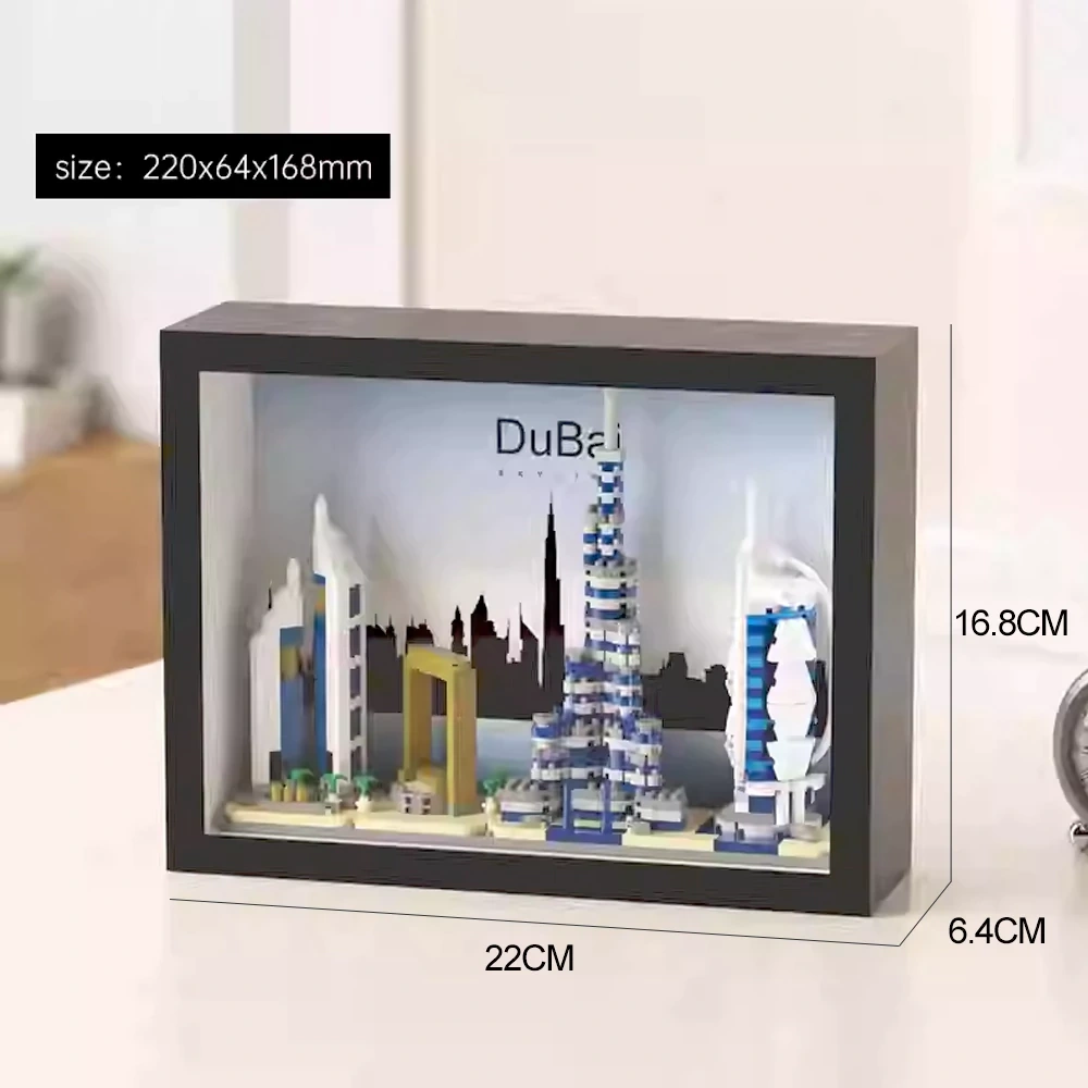 JIHUI CITY SKYLINE SERIES Photo Frame Creator Expert