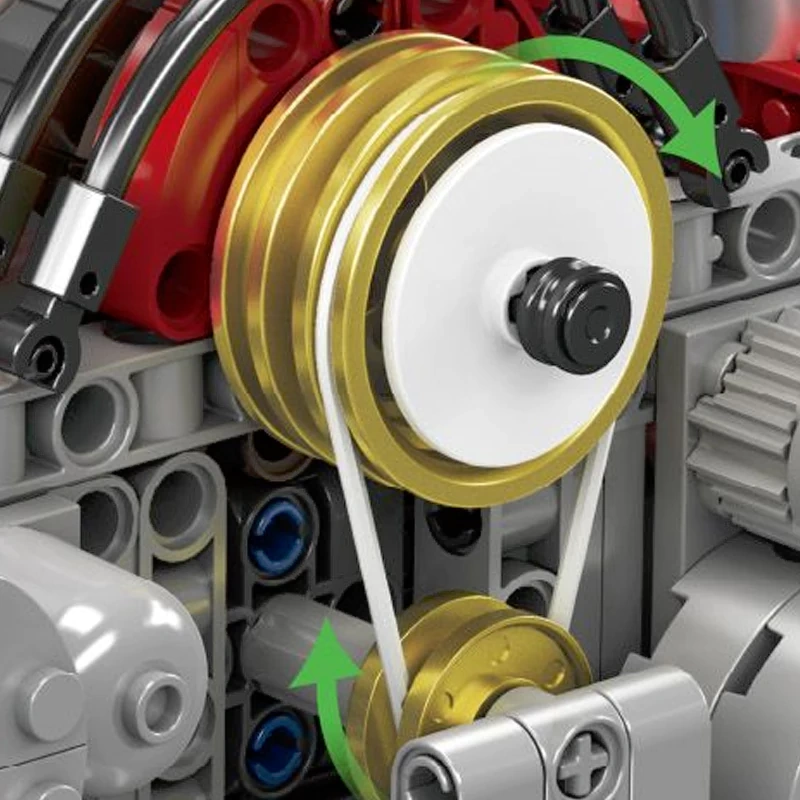 MouldKing 10193 Boxer Engine Technic