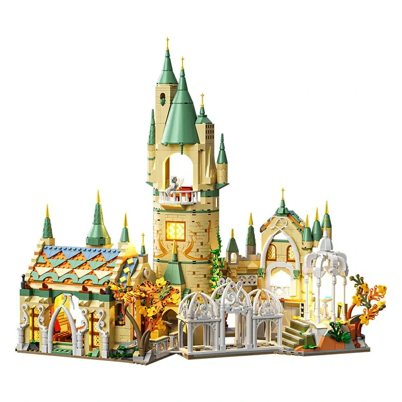 [Mini Micro Bricks] ZHEGAO 643000 Green Shadow Castle Movie