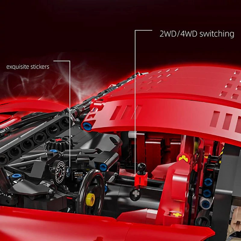 LERU 10723 Ferrari SF90 Stradale 1:8 Technic