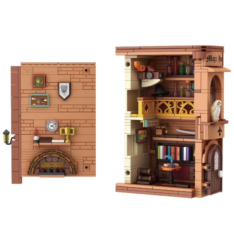 [Mini Micro Bricks] WGC 66009 Magic Bookends Other