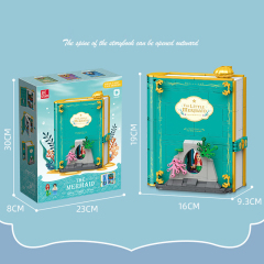 9055 Mermaid Treasure Book 732±pcs