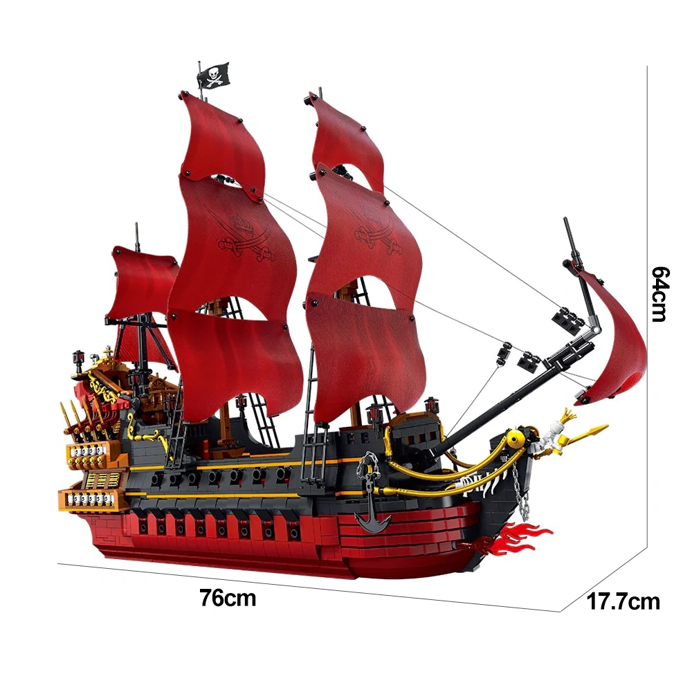 DK 6002 Queen Anne's Revenge Pirates