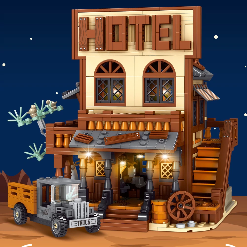 CBOX JD109 Cowboy City Hotel Modular Buildings
